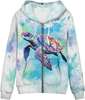 Xhuibop Zip Up Hoodie for Women Long Sleeve Shirts Plus Size Sweatshirts
