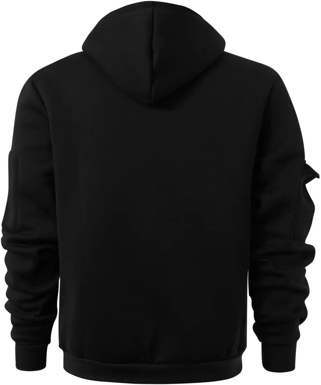 XIAXOGOOL Men's Lightweight Full-Zip Hoodie Casual Hoodies with Zip Pockets Long Sleeve Sweatshirt Sports Hooded Jacket