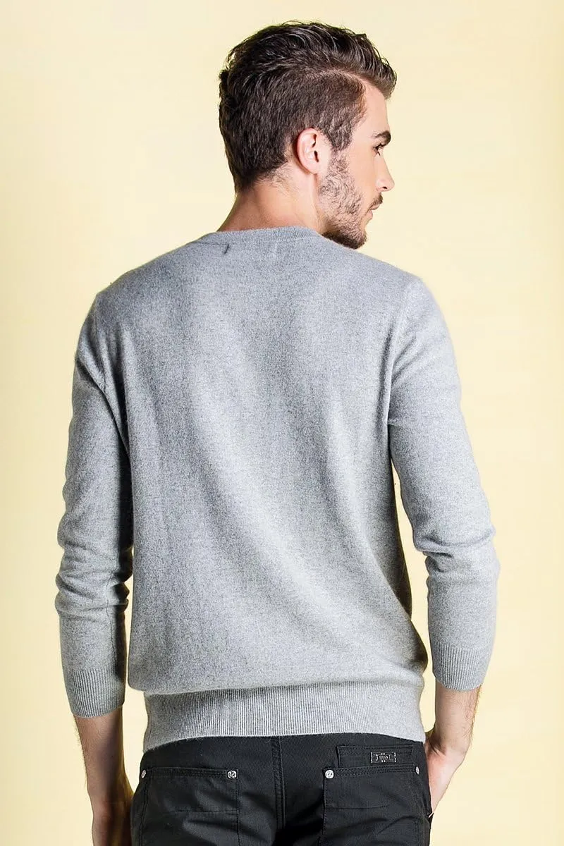  Zhili Men's Perfect Slim Fit V-Neck Sweater